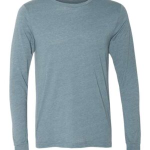 Heather CVC Long Sleeve Tee - 3501CVC - Image 47