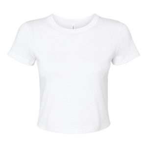 Women's Micro Rib Baby Tee - 1010 - Image 26