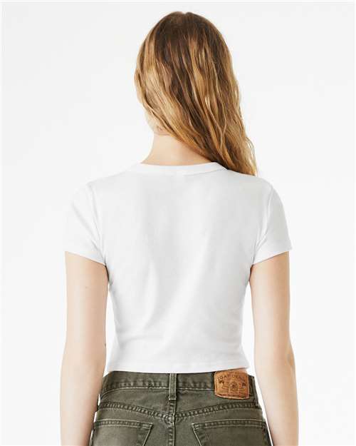 Women's Micro Rib Baby Tee - 1010