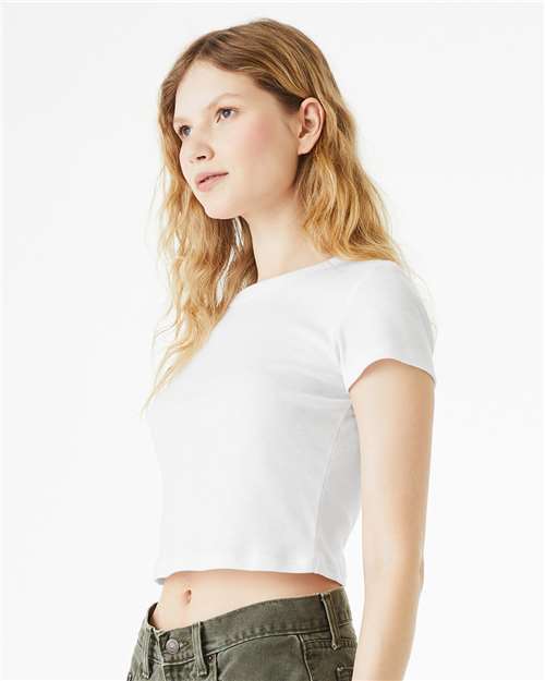 Women's Micro Rib Baby Tee - 1010