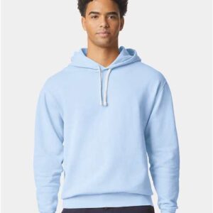 Unisex Garment-Dyed Lightweight Fleece Hooded Sweatshirt - 1467 - Image 35