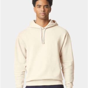 Unisex Garment-Dyed Lightweight Fleece Hooded Sweatshirt - 1467 - Image 41