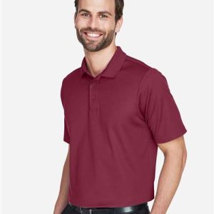 Men's CrownLux Performance® Plaited Polo - DG20 - Image 10
