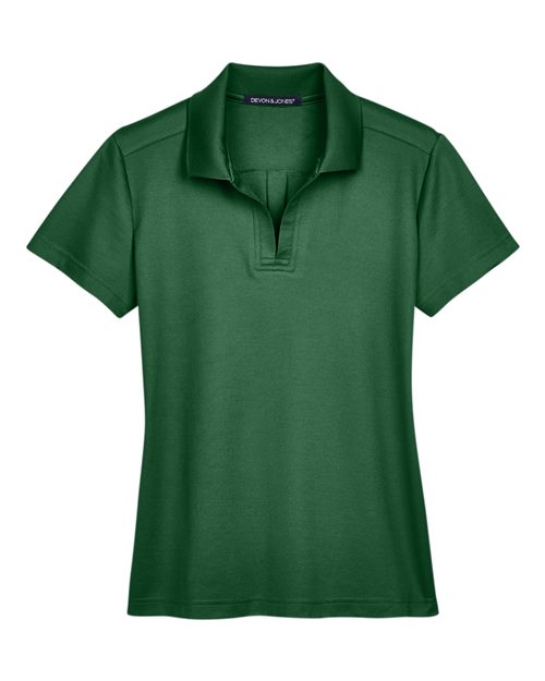 Women's CrownLux Performance® Plaited Polo - DG20W