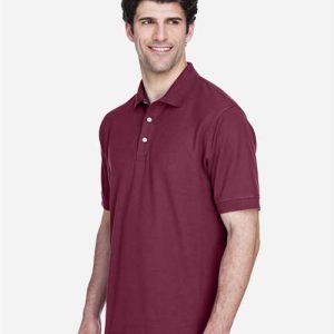 Men's Pima Piqué Polo - D100 - Image 10
