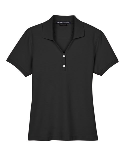 Women's Pima Piqué Polo - D100W