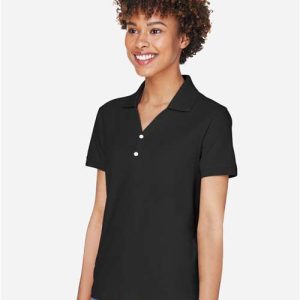 Women's Pima Piqué Polo - D100W - Image 5