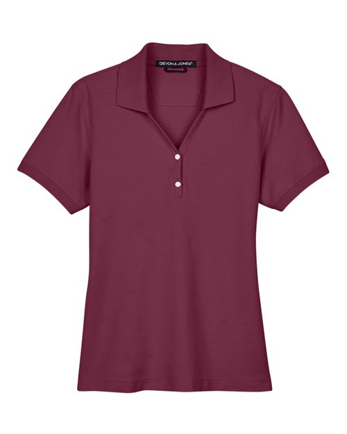 Women's Pima Piqué Polo - D100W