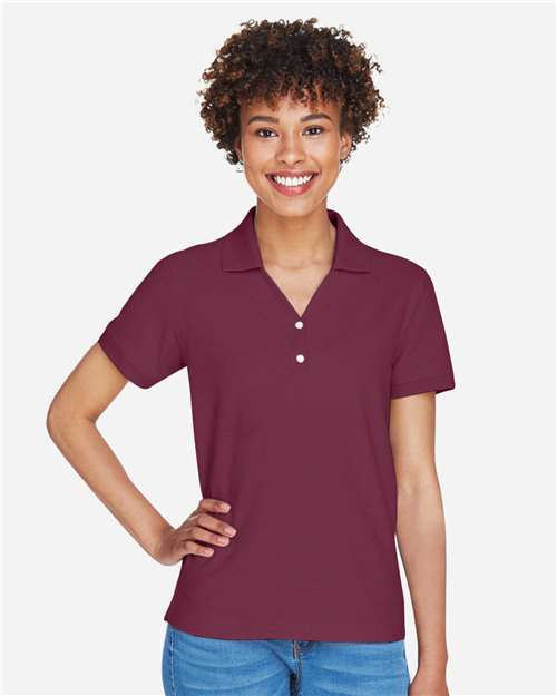 Women's Pima Piqué Polo - D100W