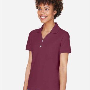 Women's Pima Piqué Polo - D100W - Image 10