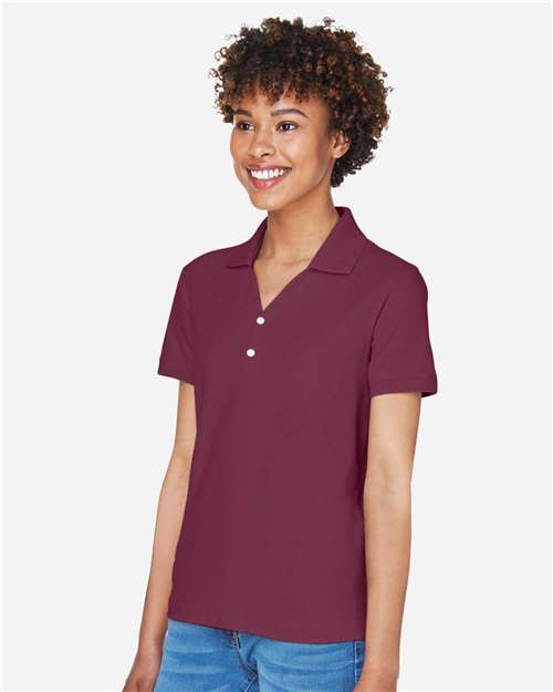 Women's Pima Piqué Polo - D100W