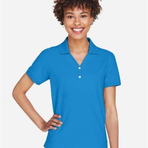 Women's Pima Piqué Polo - D100W - Image 14