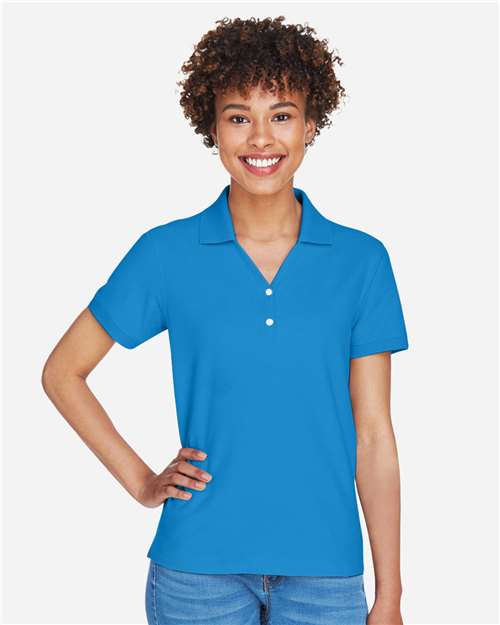 Women's Pima Piqué Polo - D100W