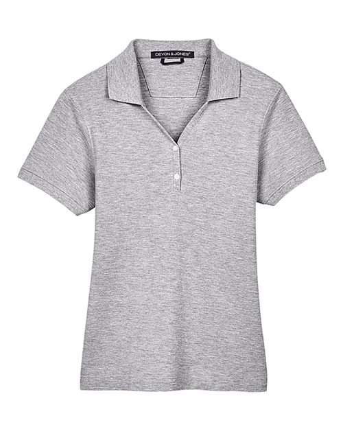 Women's Pima Piqué Polo - D100W