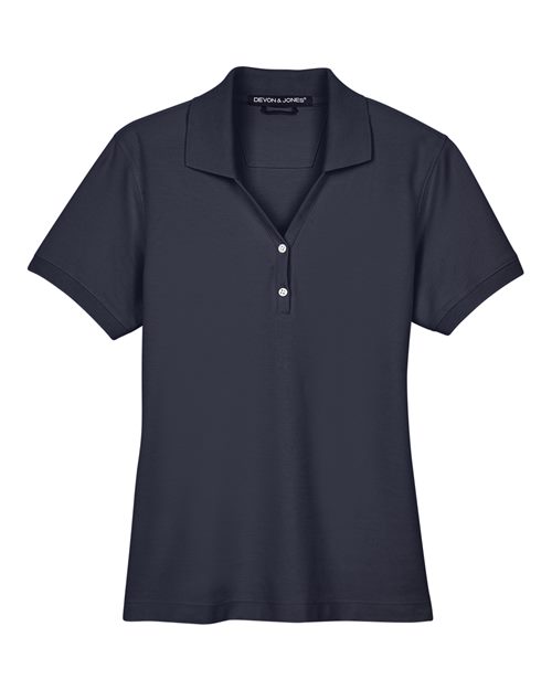 Women's Pima Piqué Polo - D100W