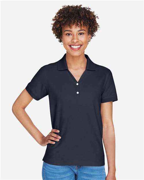 Women's Pima Piqué Polo - D100W