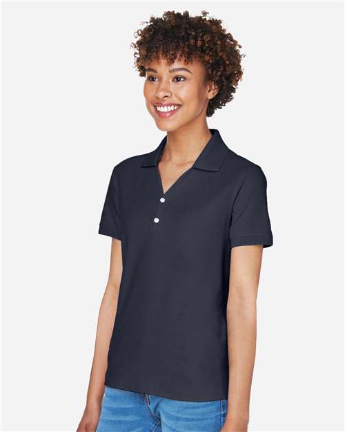 Women's Pima Piqué Polo - D100W