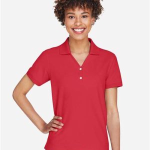 Women's Pima Piqué Polo - D100W - Image 29