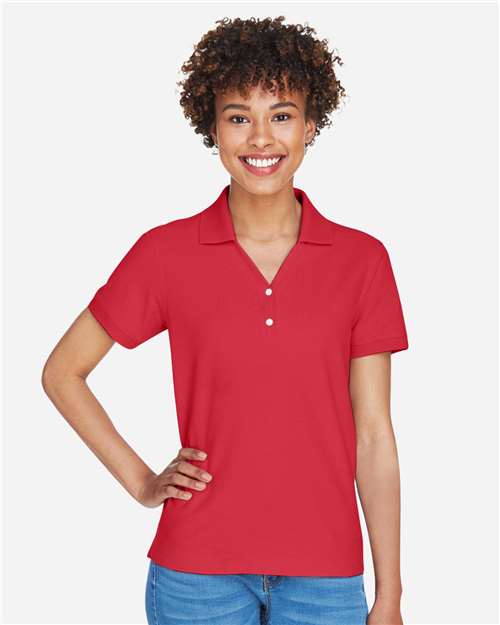Women's Pima Piqué Polo - D100W