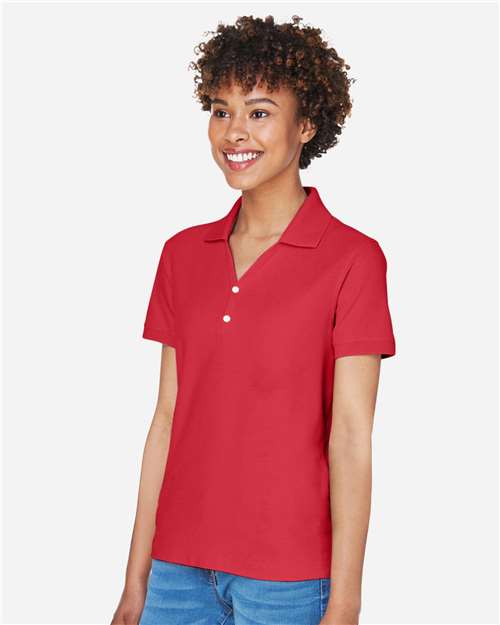 Women's Pima Piqué Polo - D100W