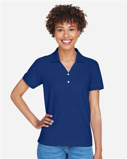 Women's Pima Piqué Polo - D100W