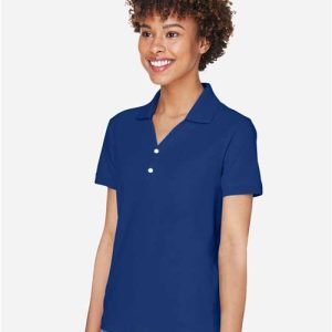 Women's Pima Piqué Polo - D100W - Image 35