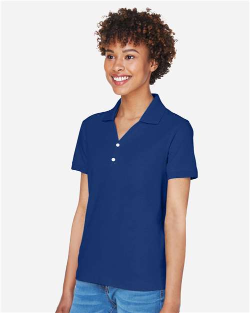 Women's Pima Piqué Polo - D100W