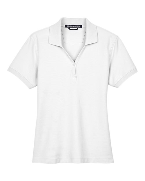 Women's Pima Piqué Polo - D100W