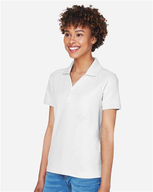 Women's Pima Piqué Polo - D100W