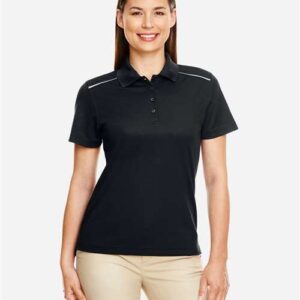 Women's Radiant Performance Piqué Polo with Reflective Piping - 78181R - Image 3