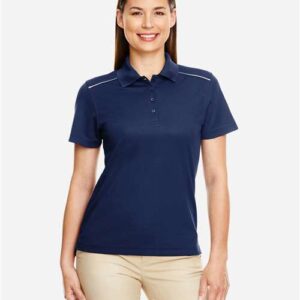 Women's Radiant Performance Piqué Polo with Reflective Piping - 78181R - Image 7