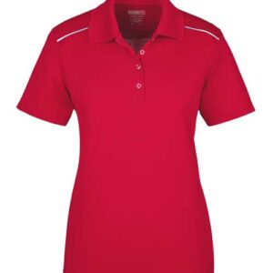 Women's Radiant Performance Piqué Polo with Reflective Piping - 78181R - Image 10