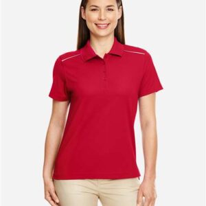 Women's Radiant Performance Piqué Polo with Reflective Piping - 78181R - Image 11