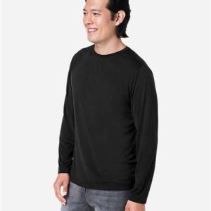 Unisex Fusion ChromaSoft™ Performance Long Sleeve T-Shirt - CE111L - Image 6