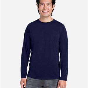 Unisex Fusion ChromaSoft™ Performance Long Sleeve T-Shirt - CE111L - Image 17