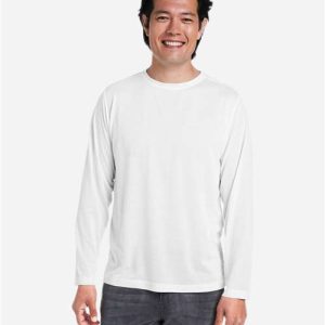 Unisex Fusion ChromaSoft™ Performance Long Sleeve T-Shirt - CE111L - Image 35