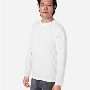 Unisex Fusion ChromaSoft™ Performance Long Sleeve T-Shirt - CE111L - Image 36