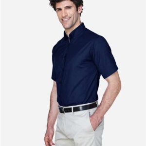 Men's Optimum Short Sleeve Twill Dress Shirt - 88194 - Image 15