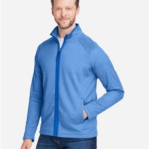 Men's Venture Heathered Stripe Full-Zip Jacket - CE72 - Image 24