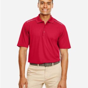 Men's Radiant Performance Piqué Polo with Reflective Piping - 88181R - Image 11