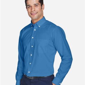 Men's Crown Collection® Oxford Woven Dress Shirt - D630 - Image 5