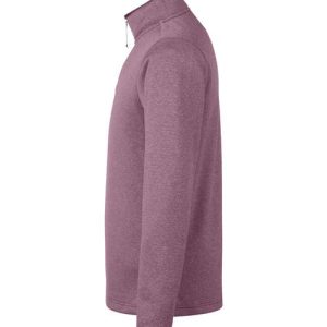 Men's Venture Heathered Stripe Quarter-Zip Pullover - CE73 - Image 10