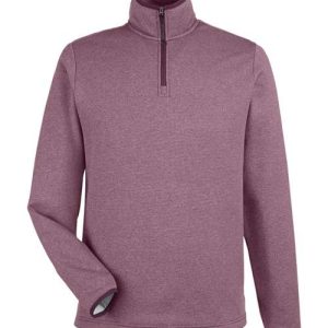 Men's Venture Heathered Stripe Quarter-Zip Pullover - CE73 - Image 8