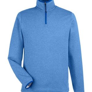 Men's Venture Heathered Stripe Quarter-Zip Pullover - CE73 - Image 20