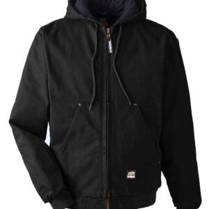 Men's Heartland Washed Cotton Duck Hooded Jacket - HJ375 - Image 6