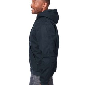 Men's Heartland Washed Cotton Duck Hooded Jacket - HJ375 - Image 8
