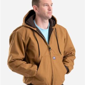 Men's Berne Heritage Hooded Jacket - HJ51 - Image 7