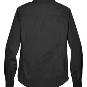 Women's Crown Collection® Broadcloth Woven Dress Shirt - D620W - Image 3