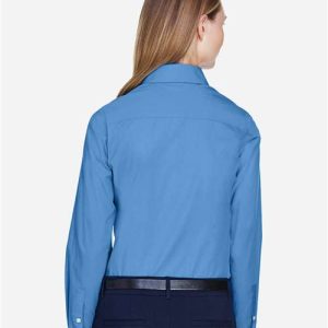 Women's Crown Collection® Broadcloth Woven Dress Shirt - D620W - Image 16