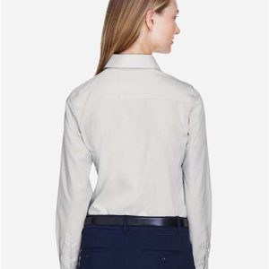 Women's Crown Collection® Broadcloth Woven Dress Shirt - D620W - Image 26